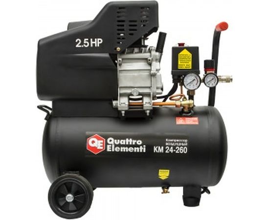 Поршневой масляный компрессор QUATTRO ELEMENTI KM 24-260 248-481 – изображение 2
