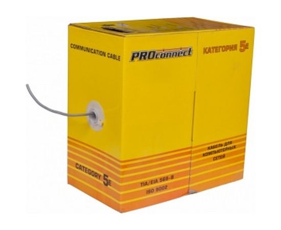 Кабель UTP 4PR 24AWG CAT5e 305м CCA PROCONNECT 01-0043-3 – изображение 2