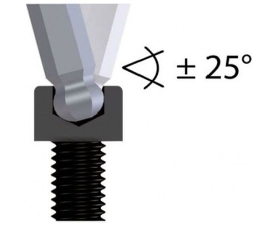 Удлиненный шестигранный ключ NORGAU N42EL-2.5 061007025 – изображение 2