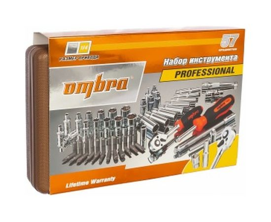 Универсальный набор инструмента Ombra OMT57S 1/4"DR – изображение 2