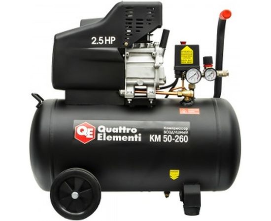 Поршневой масляный компрессор QUATTRO ELEMENTI KM 50-260 248-498 – изображение 2