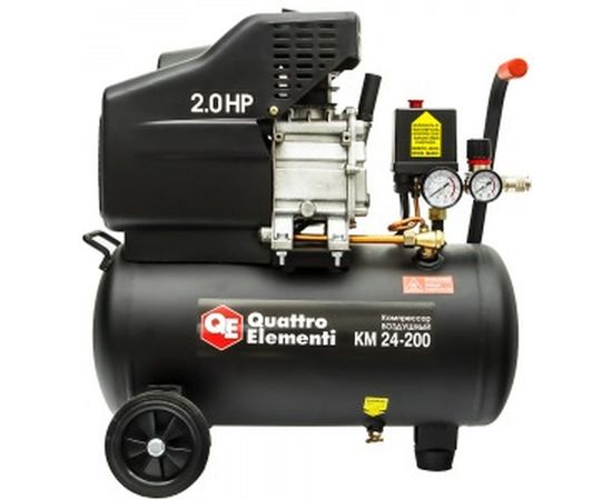 Поршневой масляный компрессор QUATTRO ELEMENTI KM 24-200 248-467 – изображение 2