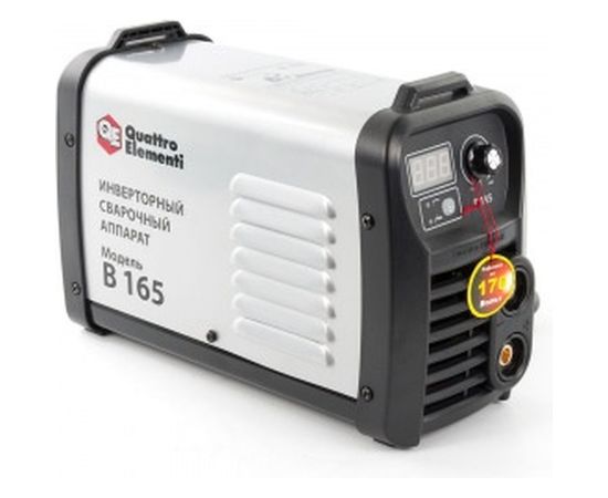 Инверторный аппарат электродной сварки QUATTRO ELEMENTI B 165 772-401 – изображение 2
