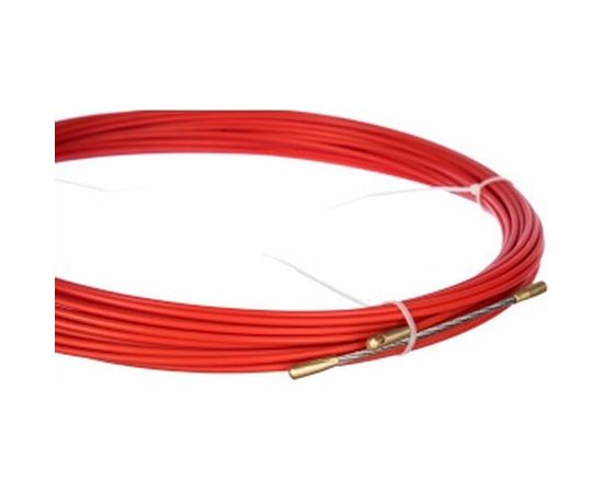 Кабельная протяжка (мини УЗК в бухте, стеклопруток, d=3,5мм, 20м, красная) REXANT 47-1020 – изображение 2
