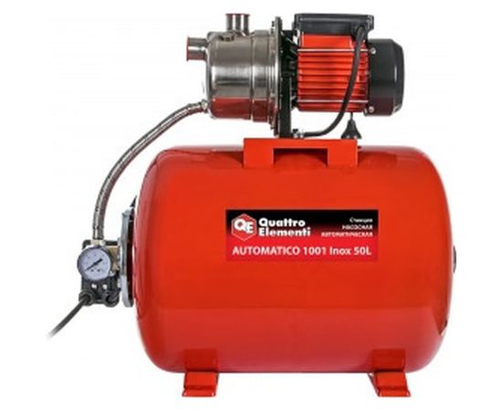 Насосная станция QUATTRO ELEMENTI Automatico 1001 Inox 50 L 910-225 – изображение 3