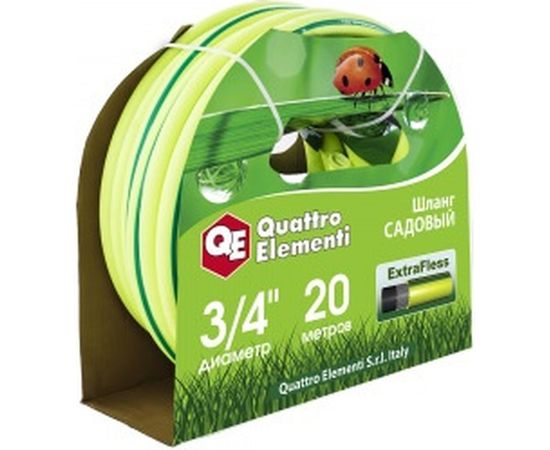 Садовый шланг для воды QUATTRO ELEMENTI ExtraFless (3/4", 20 м) 246-852 – изображение 3