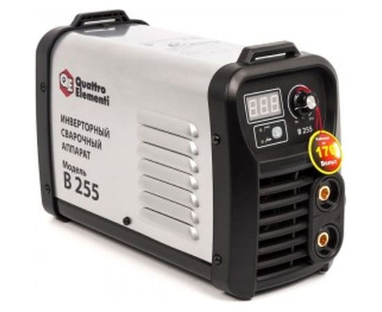 Инверторный аппарат электродной сварки QUATTRO ELEMENTI B 255 911-499 – изображение 3