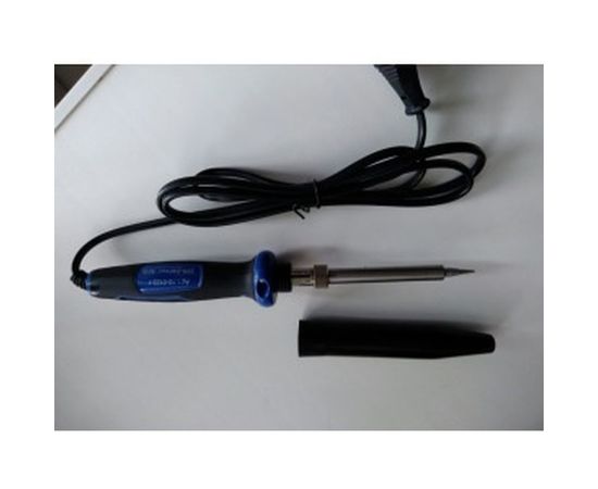 Паяльник с керамическим нагревателем, долговечное жало Профи 220В 30Вт REXANT ZD-721NA 12-0122-1 – изображение 3