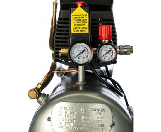 Безмасляный поршневой компрессор QUATTRO ELEMENTI SENZA-24 770-223 – изображение 4