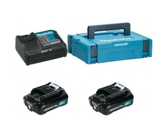 Набор 2 аккумулятора BL1021B + зарядное устройство DC10SB Makita 197658-5 – изображение 4