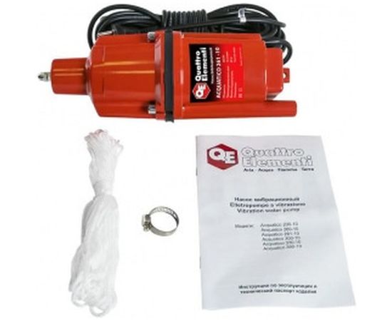 Вибрационный насос QUATTRO ELEMENTI Acquatico 261-10 кабель 10 м 910-331 – изображение 4