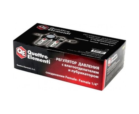 Регулятор давления MF-3 с лубрикатором и фильтром, разъем EURO QUATTRO ELEMENTI 771-053 – изображение 4