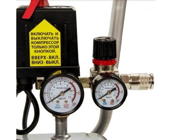 Поршневой безмасляный компрессор QUATTRO ELEMENTI PACIFIC-24 911-475 – изображение 5