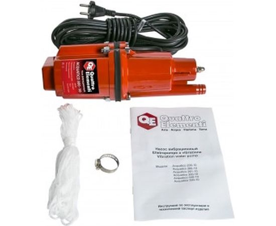 Вибрационный насос QUATTRO ELEMENTI Acquatico 300-10 кабель 10 м 910-348 – изображение 6