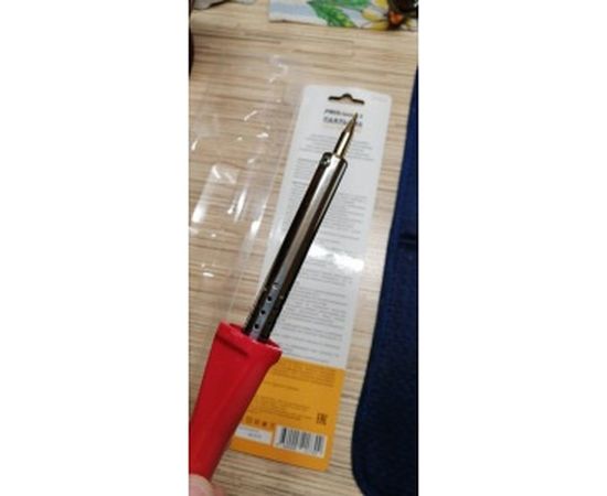 Паяльник с нихромовым нагревателем, долговечное жало 220В 60Вт REXANT 12-0124-4 – изображение 7