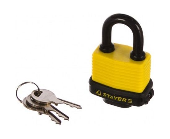 Навесной всепогодный замок 50 мм STAYER MASTER 37140-40 – изображение 2