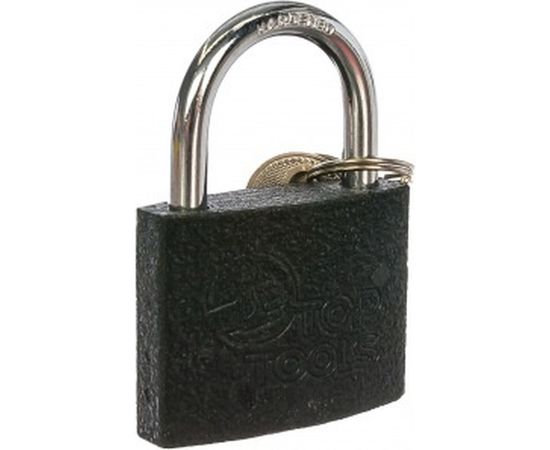 Висячий замок 50 мм, 3 ключа Top Tools 90U302 – изображение 2