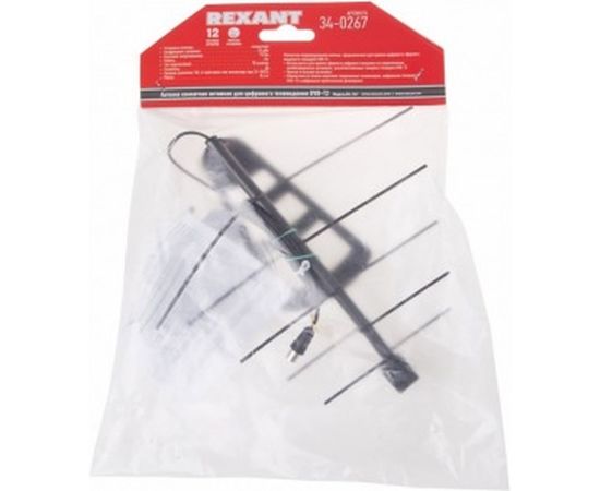 Комнатная активная антенна для цифрового телевидения REXANT DVB-T2 RX-267 34-0267 – изображение 2