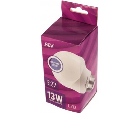 Светодиодная лампа LED A65 E27 13Вт 4000K REV 32268 9 – изображение 2
