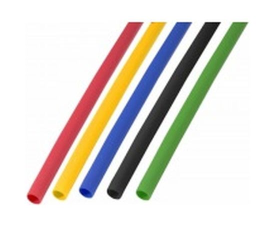 Набор термоусадочной трубки REXANT 4.0/2.0 мм, 1м, 5 цветов, 50 шт. 29-0154 – изображение 2
