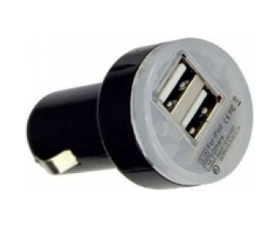 Автозарядка с индикацией в прикуриватель 2хUSB REXANT 18-1190 – изображение 2