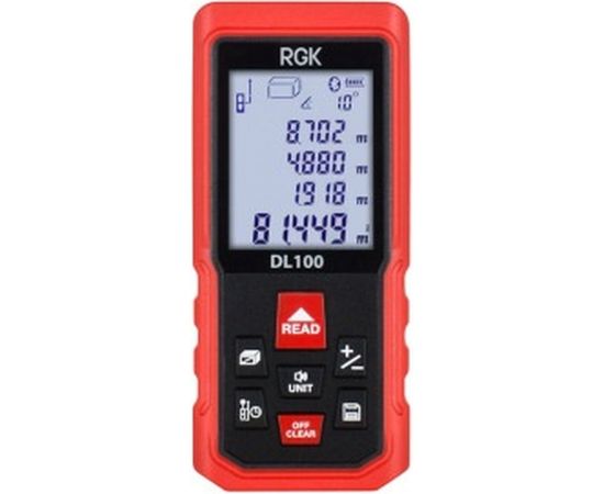 Лазерный дальномер с угломером RGK DL100 – изображение 2