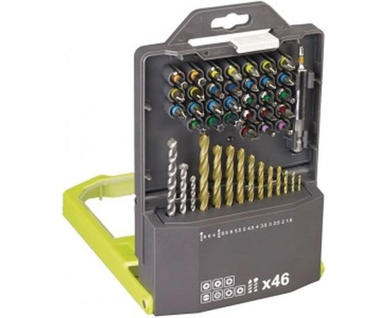 Набор комбинированный RAK46MiX 46 предметов Ryobi 5132002686 – изображение 2