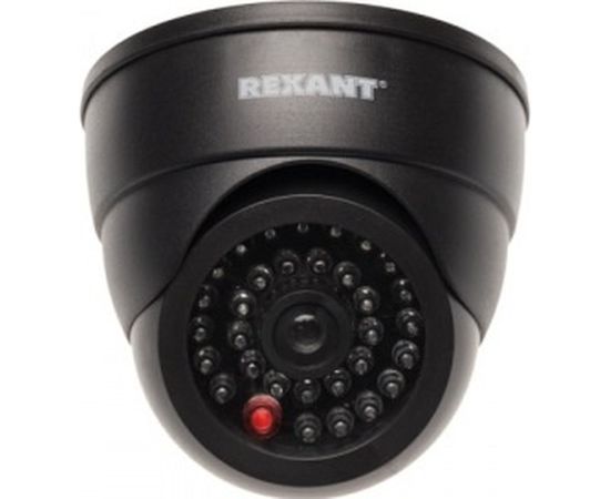 Муляж внутренней камеры REXANT купольная с вращающимся объективом, черная 45-0230 – изображение 2