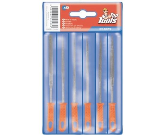 Набор надфилей (6 шт.) Top Tools 06A025 – изображение 2
