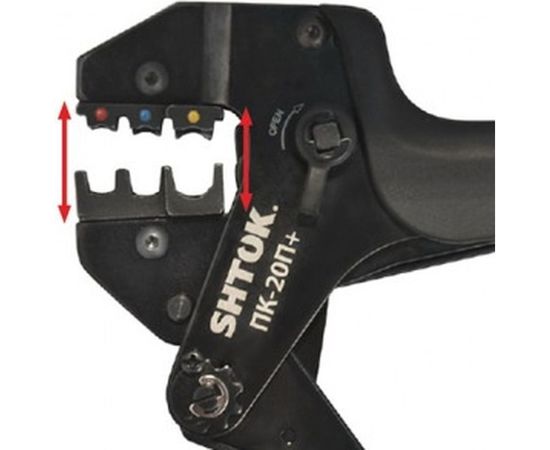 Пресс клещи 200 мм, параллельный обжим (без матриц) SHTOK ПК 20П 03601 – изображение 3