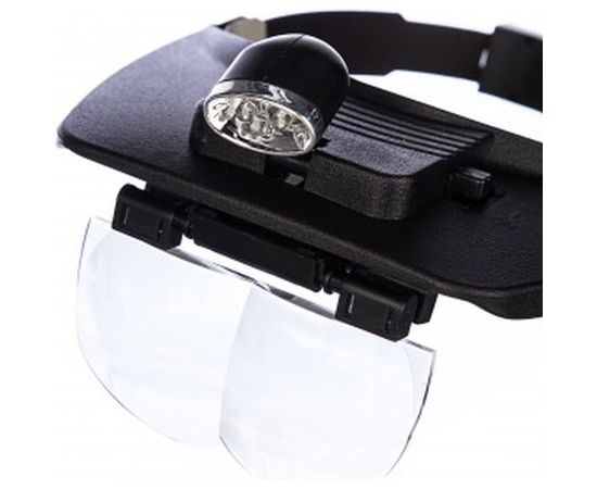 Монтажный бинокуляр REXANT 1.2X, 1.8X, 2.5X, 3.5X с 2хLED подсветкой 12-0402 – изображение 3