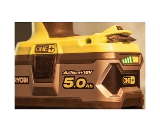 Аккумулятор Ryobi ONE+ RB18L50 5133002433 (18 В; 5 А*ч; Li-Ion) – изображение 3