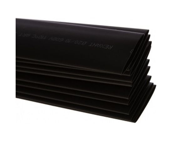 Термоусадка REXANT 20.0/10.0 мм, 1м, черная 22-0008 – изображение 3