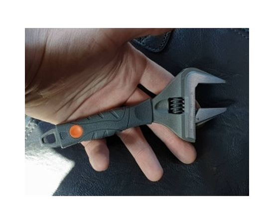 Разводной ключ Sturm 150 мм обрезиненная рукоятка 1045-11-150 – изображение 3