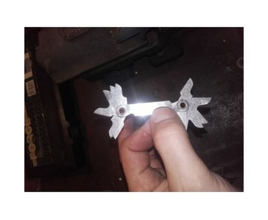 Шаблон для определения шага метрической резьбы STAYER PROFI 0,5-1,75 мм 28041 – изображение 3