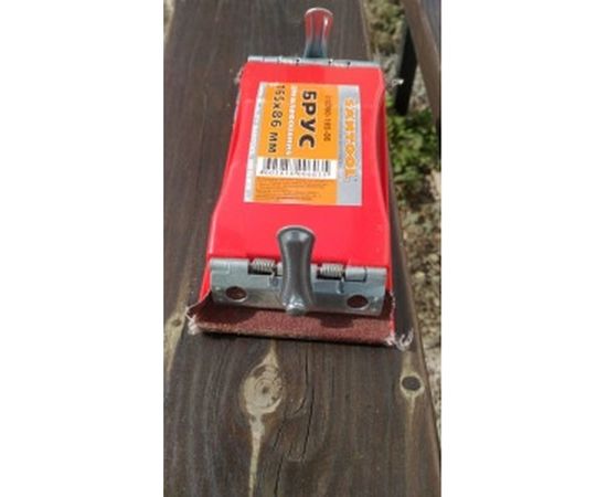 Брус для шлифования SANTOOL 165х86 мм пластмассовый 010390-165-86 – изображение 4