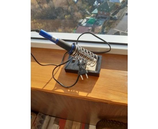 Паяльник с керамическим нагревателем, долговечное жало 220В 40Вт REXANT 12-0123 – изображение 4