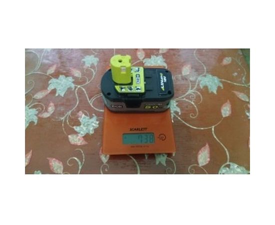 Аккумулятор Ryobi ONE+ RB18L50 5133002433 (18 В; 5 А*ч; Li-Ion) – изображение 5