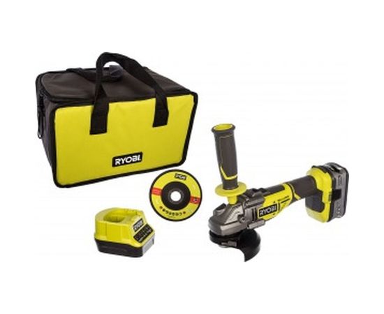Бесщеточная углошлифмашина Ryobi ONE+ R18AG7-140S 5133004231 – изображение 6