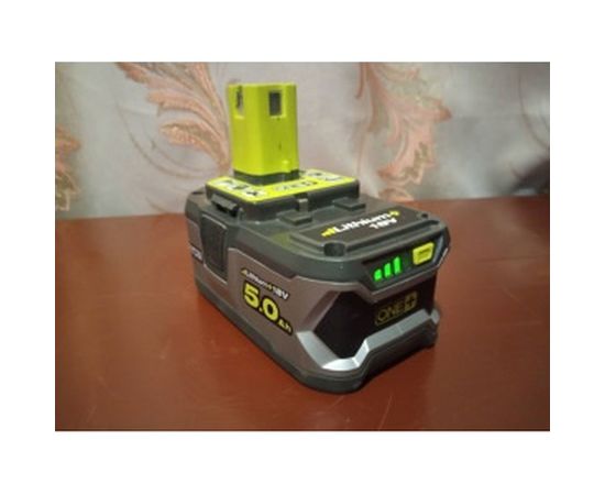 Аккумулятор Ryobi ONE+ RB18L50 5133002433 (18 В; 5 А*ч; Li-Ion) – изображение 6