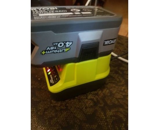 Набор Ryobi ONE+ RC18120-140 5133003360 аккумулятор (18 В; 4.0 A*ч; Li-Ion) и зарядное устройство RC18120 – изображение 7
