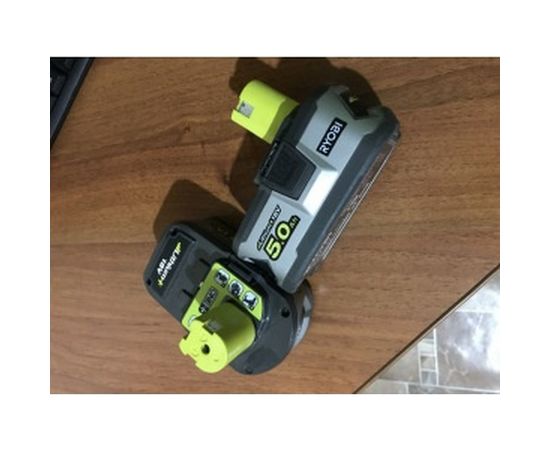 Аккумулятор Ryobi ONE+ RB18L50 5133002433 (18 В; 5 А*ч; Li-Ion) – изображение 7