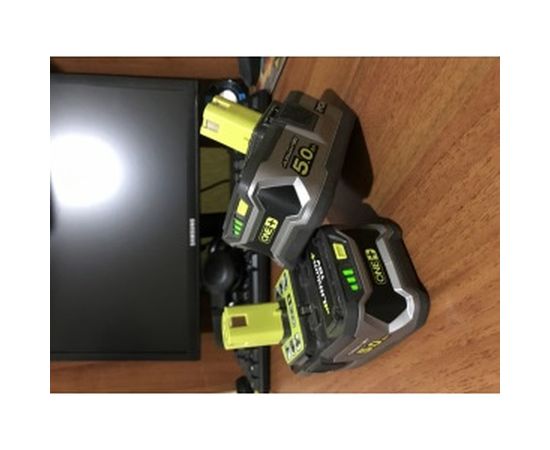 Аккумулятор Ryobi ONE+ RB18L50 5133002433 (18 В; 5 А*ч; Li-Ion) – изображение 8