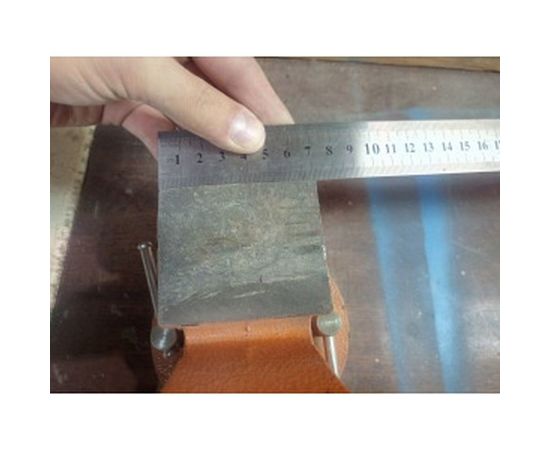 Слесарные поворотные тиски 125 мм с наковальней SPARTA 186255 – изображение 8