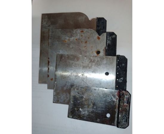 Набор японских стальных шпателей 4 шт. SPARTA 852605 – изображение 2