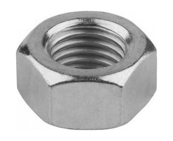 Шестигранная гайка DIN 934 оцинкованная М6, 40шт - пакет Tech-Krep 103025 – изображение 2