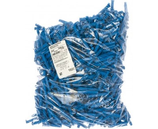 Распорный дюбель Чапай 6х40 шипы+усы, синие 1000шт - пакет Tech-Krep 111144 – изображение 2