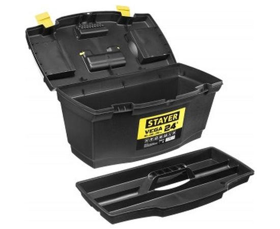 Ящик для инструмента STAYER VEGA-24 пластиковый 38105-21_z03 – изображение 2