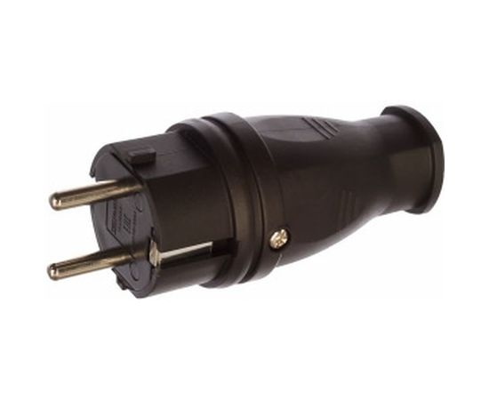 Прямая вилка каучук TDM 2Р+РЕ 16А 250В IP44 SQ0612-0001 – изображение 2