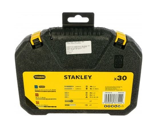 Набор сверл и бит FAMILY+, 30 шт. Stanley STA7183 – изображение 2